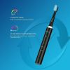 ZJ288-Black-MOCEMTRY 3 Cleaning Modes; Waterproof Electric Toothbrush (Black)