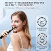 ZJ288-Black-MOCEMTRY 3 Cleaning Modes; Waterproof Electric Toothbrush (Black)